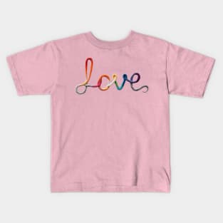 Crocheted LOVE: I Love Crocheting! Kids T-Shirt